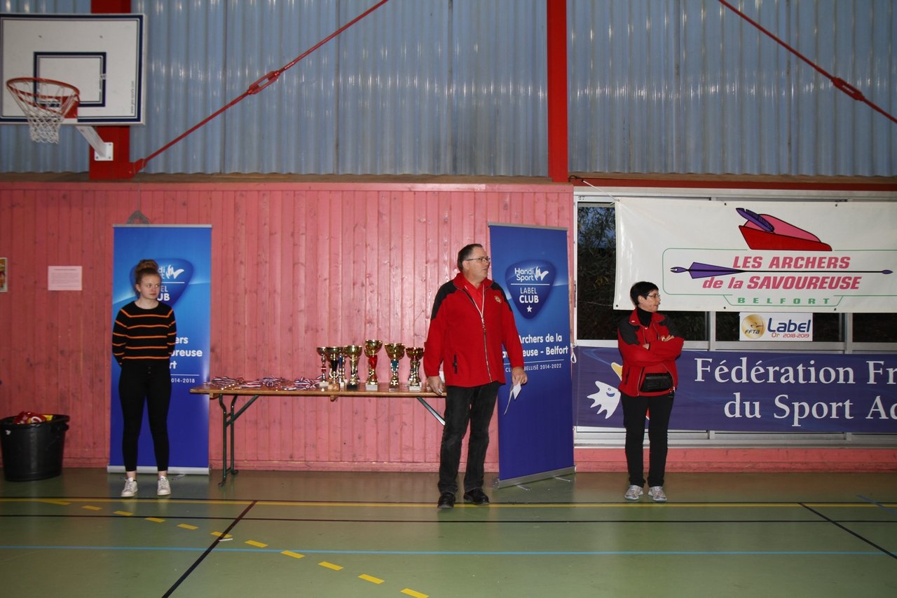 Tir en salle Handisport, Sport adapté du 27 octobre et Qualificatif FFTA du 28 octobre 2018.