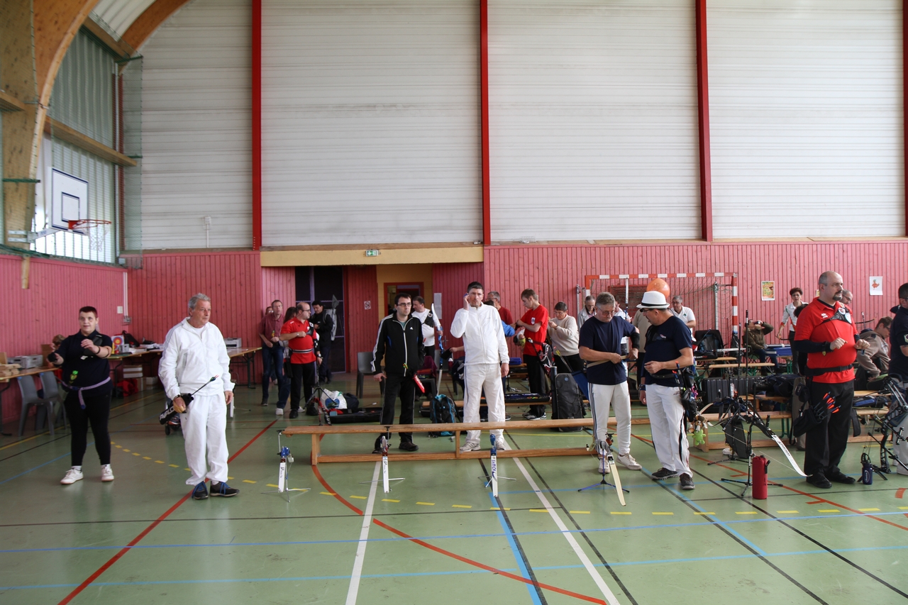 Tir en salle Handisport, Sport adapté du 26 octobre et Qualificatif FFTA du 27 octobre 2019.