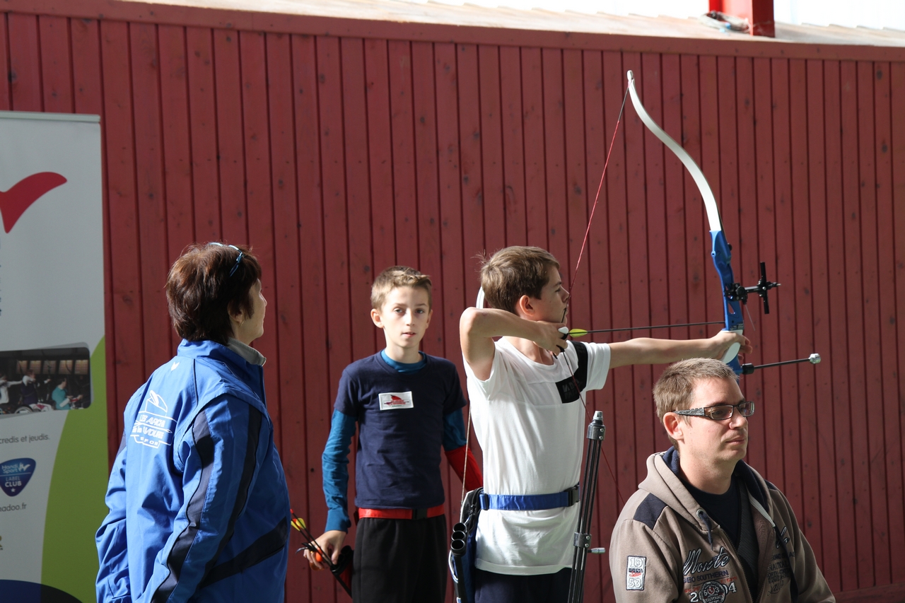 Tir en salle Handisport, Sport adapté du 26 octobre et Qualificatif FFTA du 27 octobre 2019.