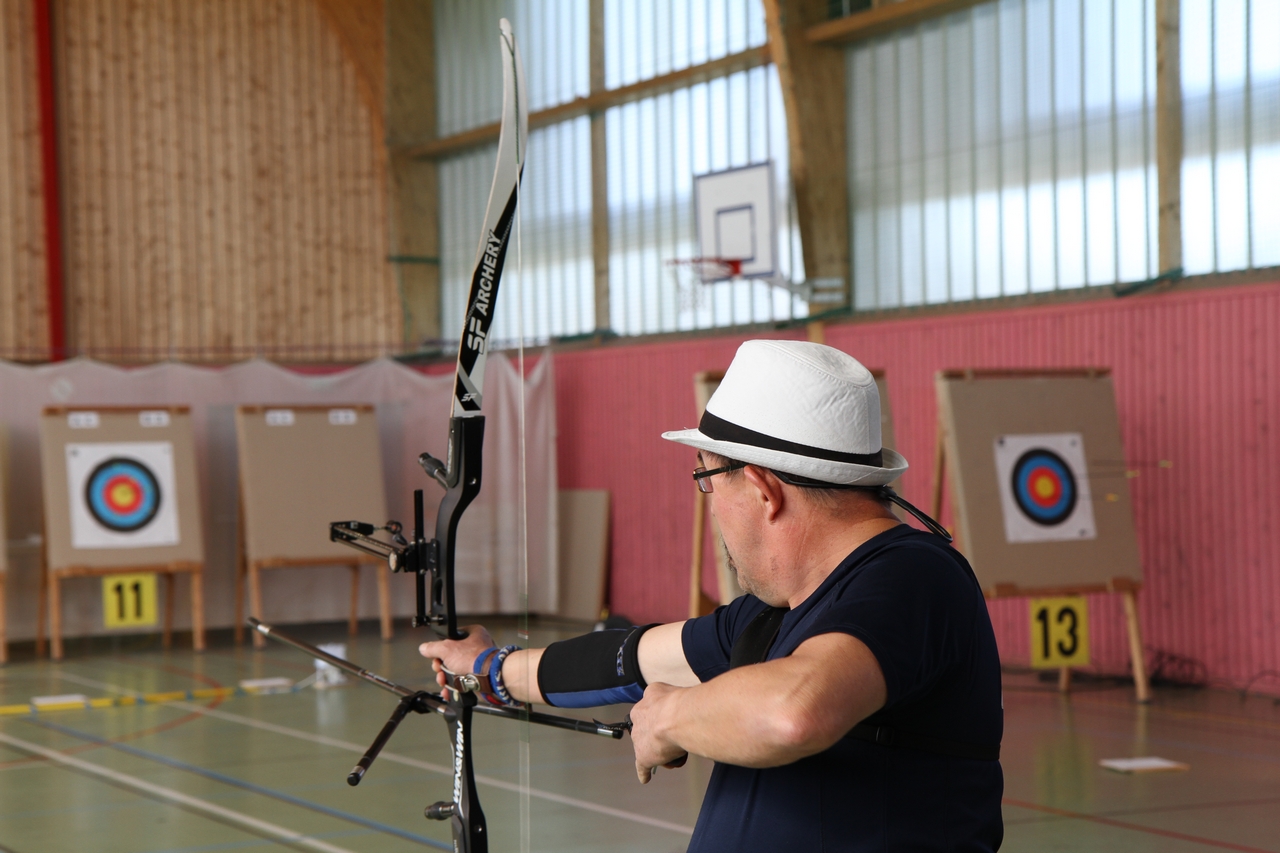 Tir en salle Handisport, Sport adapté du 26 octobre et Qualificatif FFTA du 27 octobre 2019.