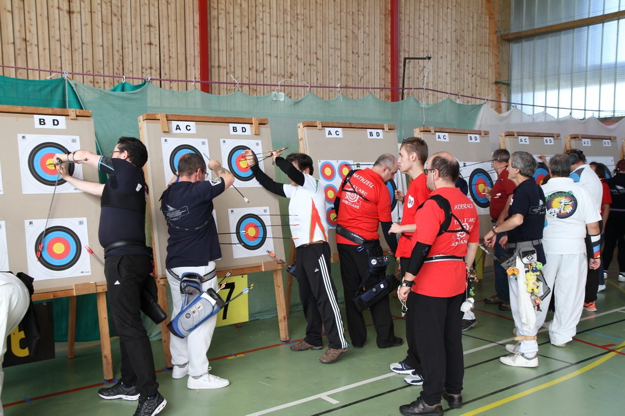 Tir en salle Handisport, Sport adapté du 26 octobre et Qualificatif FFTA du 27 octobre 2019.