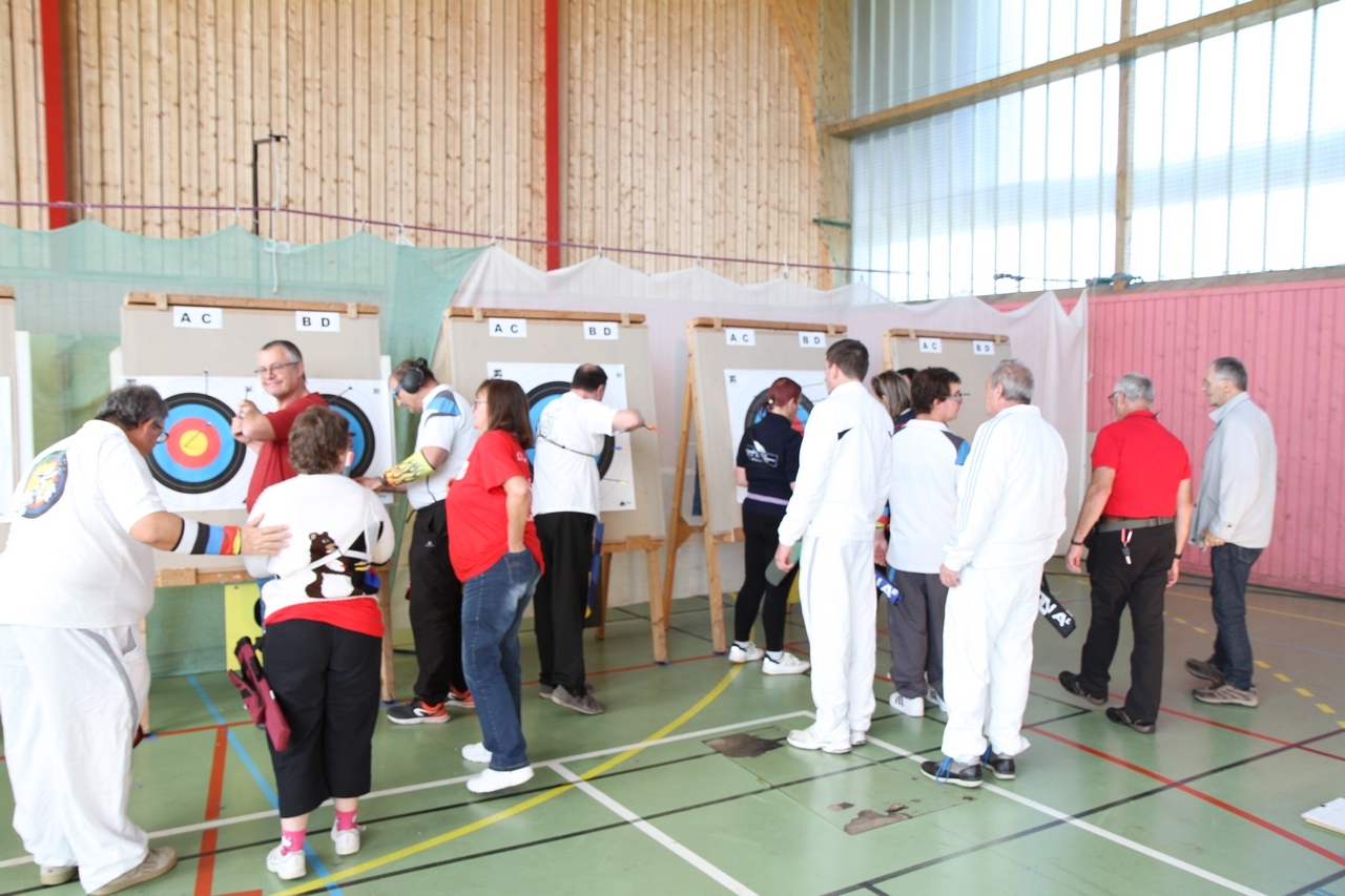 Tir en salle Handisport, Sport adapté du 26 octobre et Qualificatif FFTA du 27 octobre 2019.