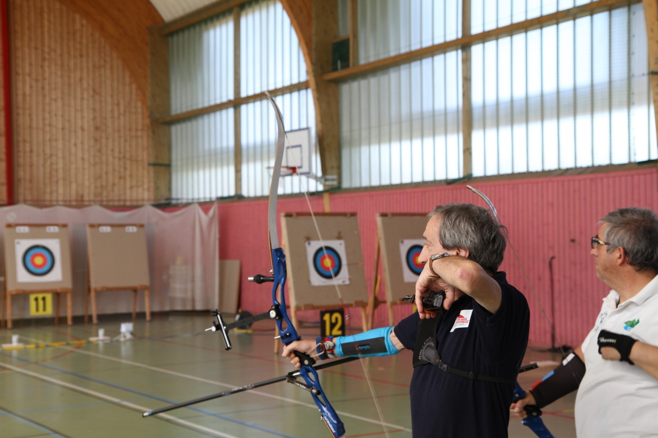 Tir en salle Handisport, Sport adapté du 26 octobre et Qualificatif FFTA du 27 octobre 2019.