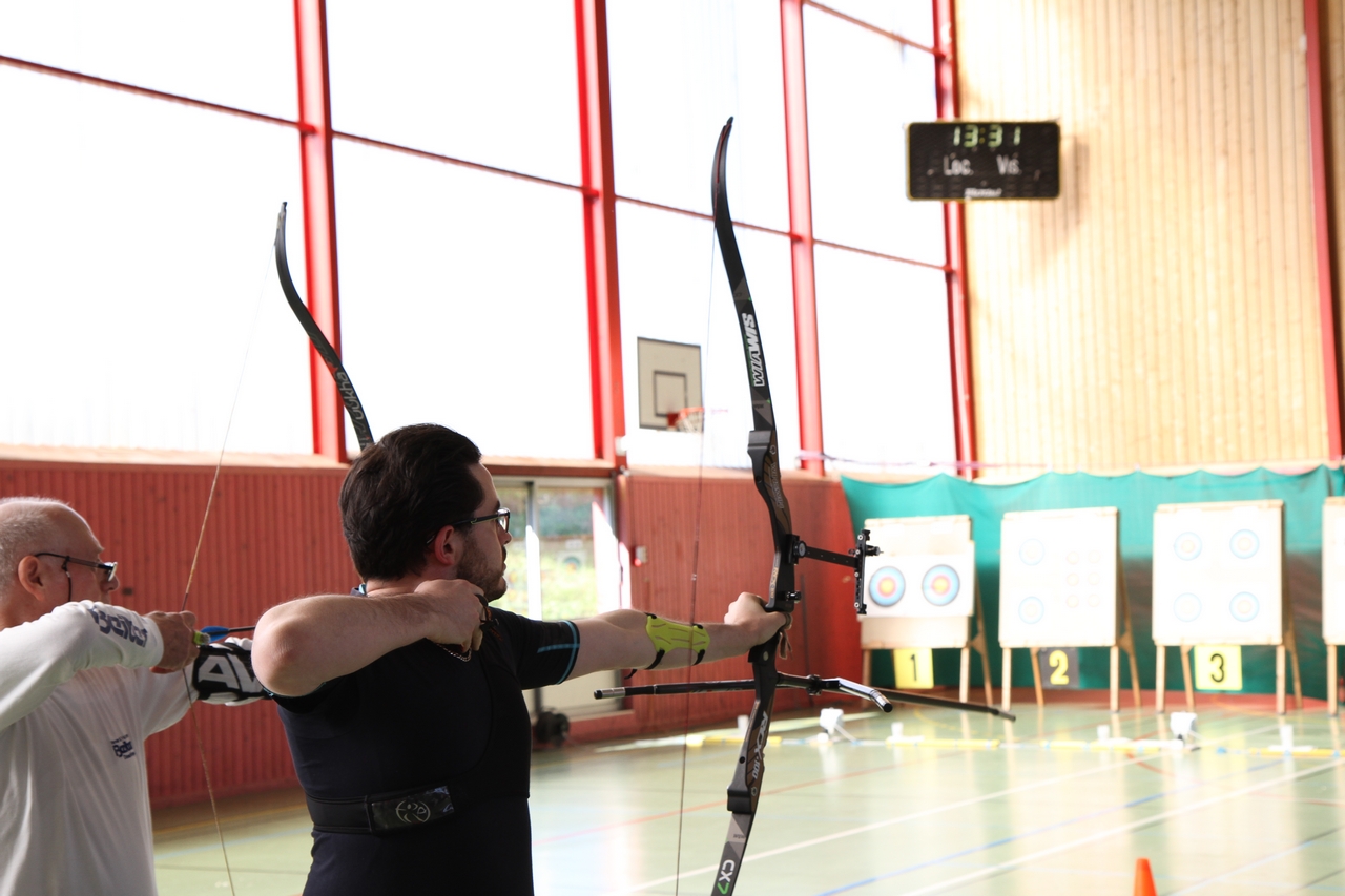 Tir en salle Handisport, Sport adapté du 26 octobre et Qualificatif FFTA du 27 octobre 2019.