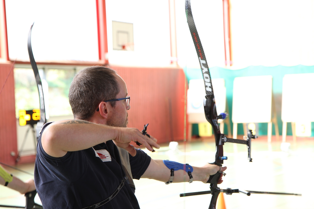 Tir en salle Handisport, Sport adapté du 26 octobre et Qualificatif FFTA du 27 octobre 2019.