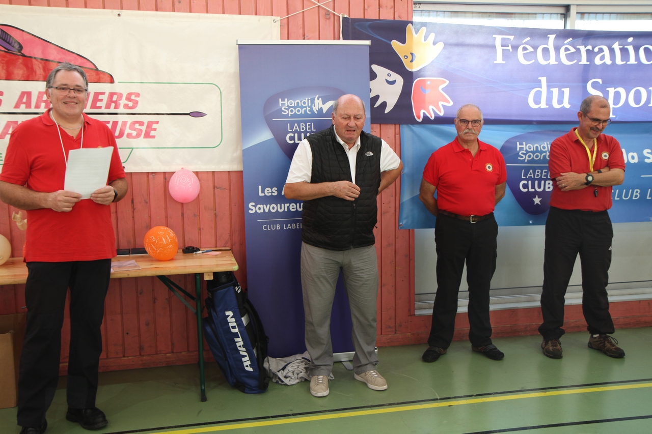 Tir en salle Handisport, Sport adapté du 26 octobre et Qualificatif FFTA du 27 octobre 2019.