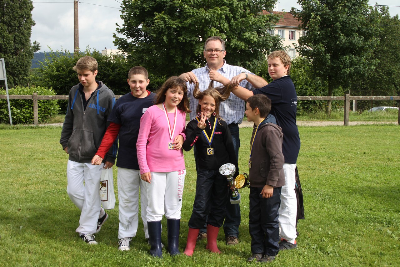 Championnat de ligue jeune à Besançon du 29 Juin 2013