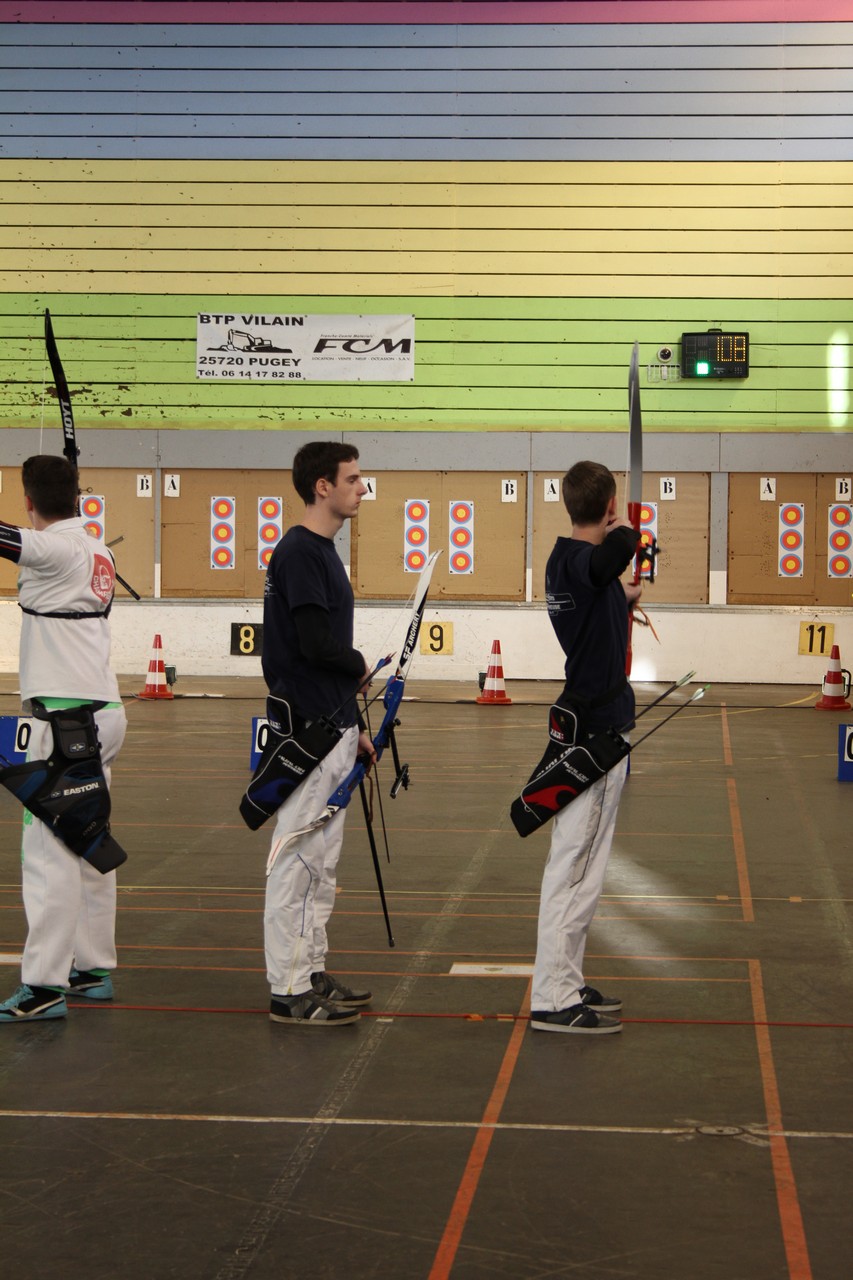 Championnat de ligue jeunes Besançon 17 janvier 2016. 