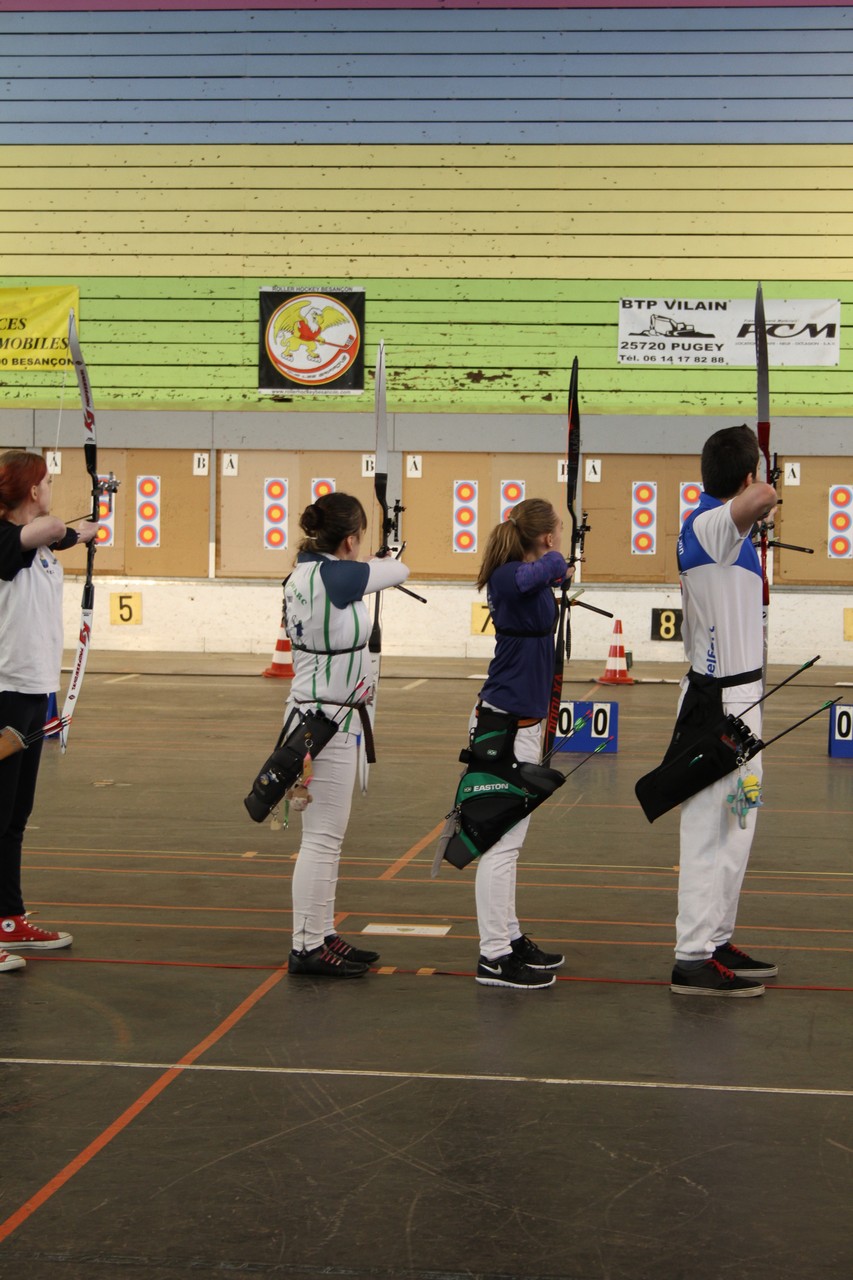 Championnat de ligue jeunes Besançon 17 janvier 2016. 