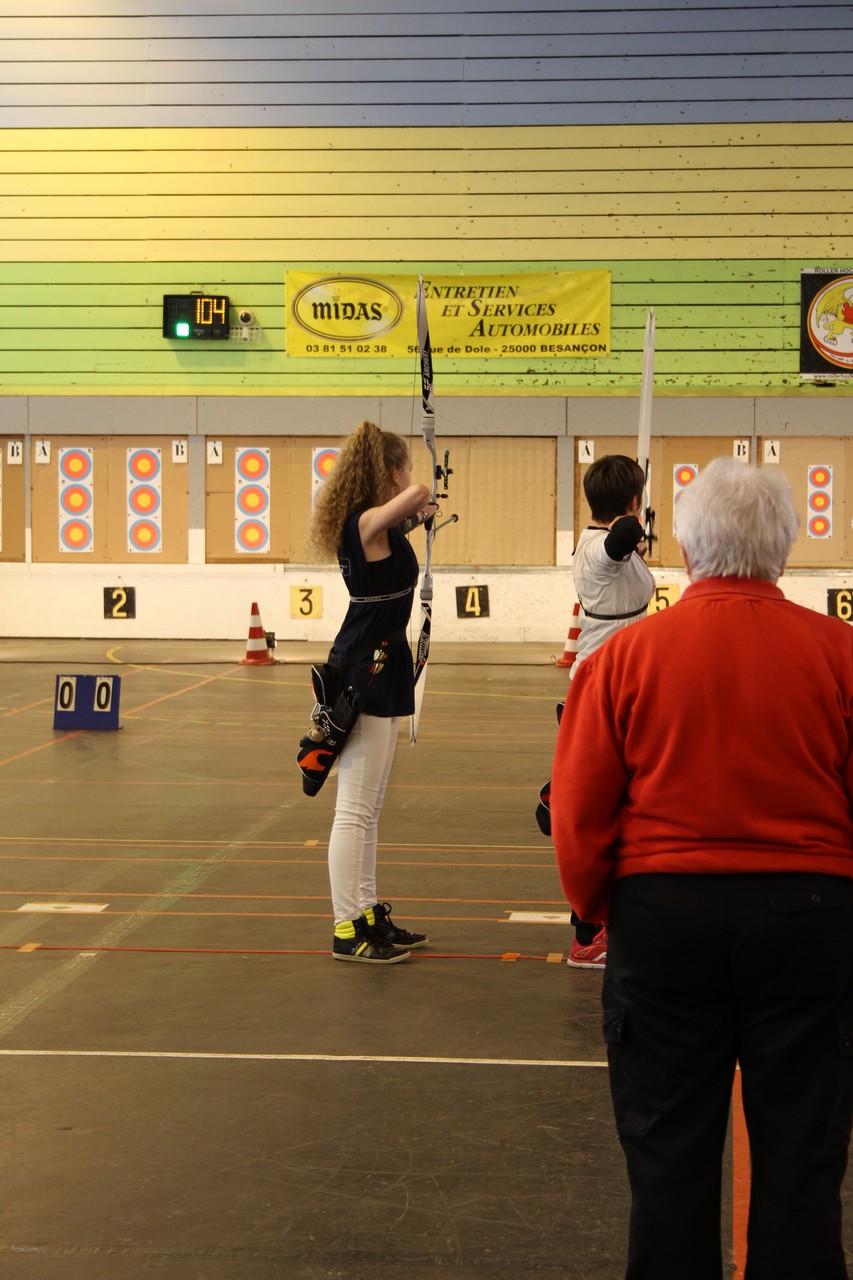 Championnat de ligue jeunes Besançon 17 janvier 2016. 