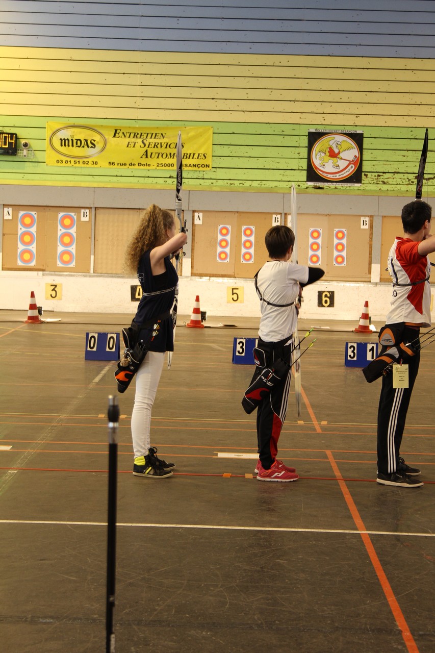 Championnat de ligue jeunes Besançon 17 janvier 2016. 