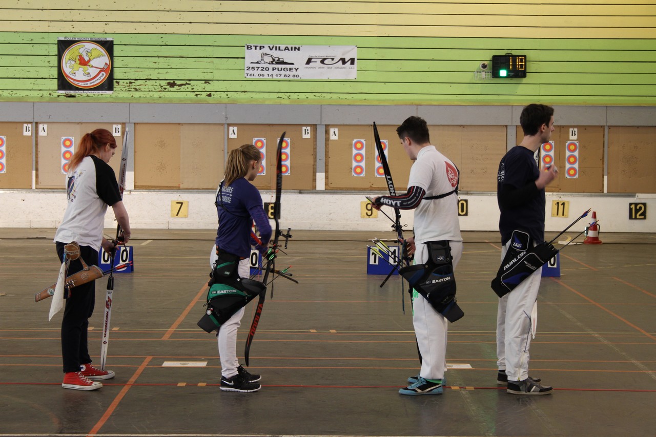 Championnat de ligue jeunes Besançon 17 janvier 2016. 