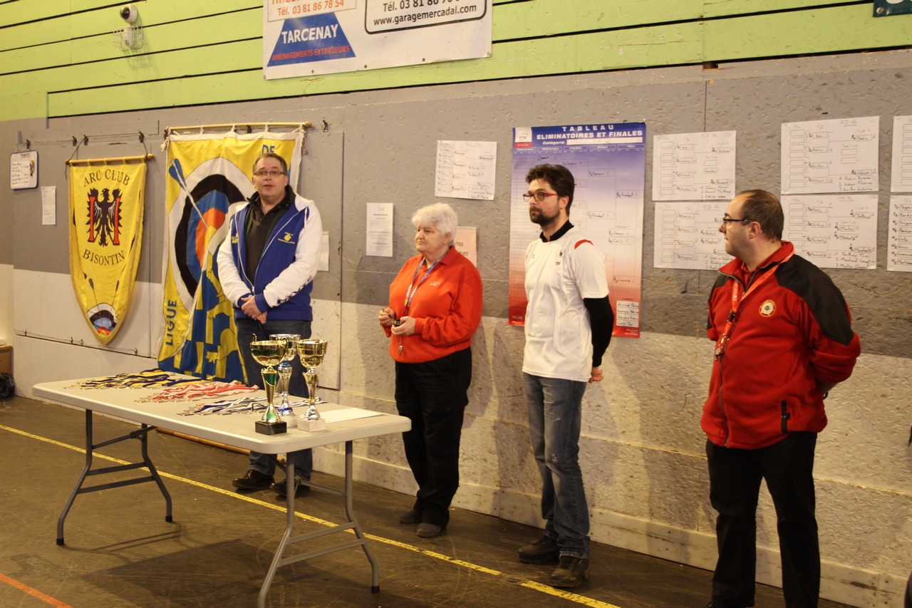 Championnat de ligue jeunes Besançon 17 janvier 2016. 