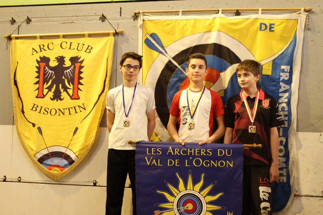 Championnat de ligue jeunes Besançon 17 janvier 2016. 