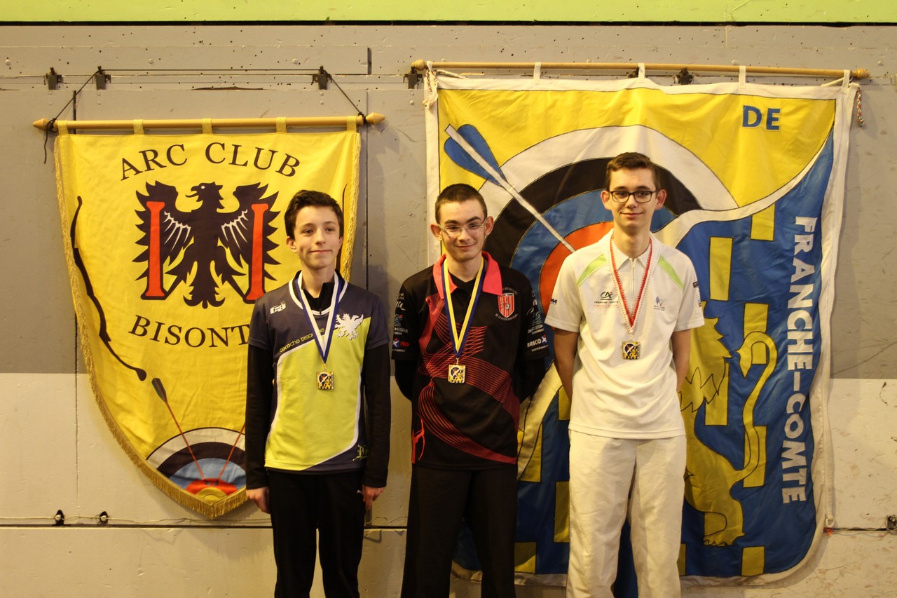 Championnat de ligue jeunes Besançon 17 janvier 2016. 