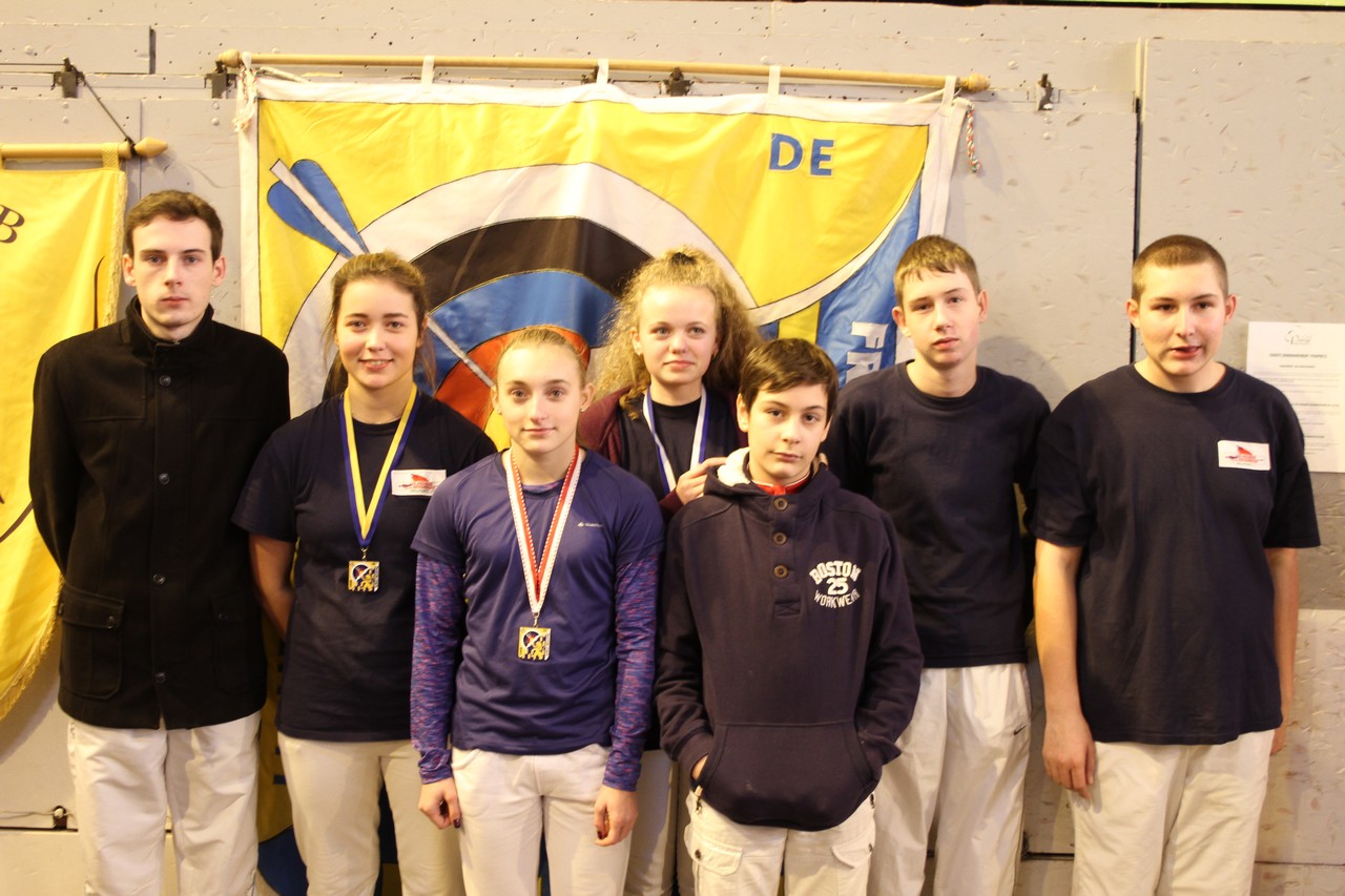 Championnat de ligue jeunes Besançon 17 janvier 2016. 