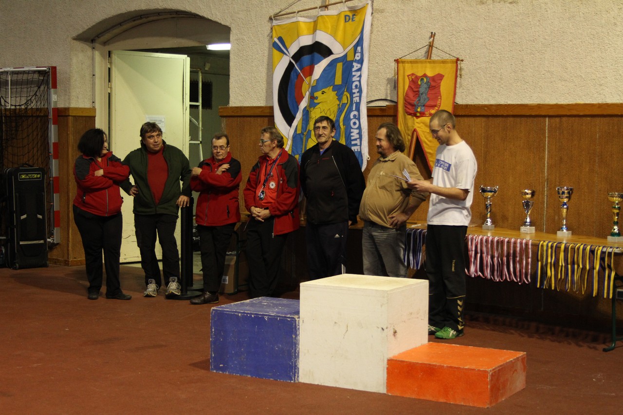 Championnat de Ligue Salle Adultes à Dole 14 Décembre 2014. 