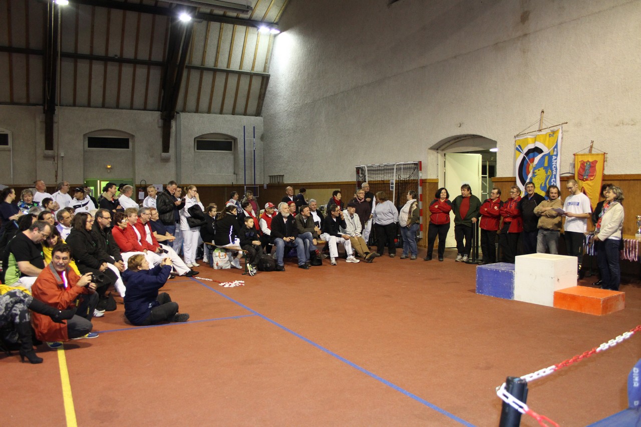 Championnat de Ligue Salle Adultes à Dole 14 Décembre 2014. 