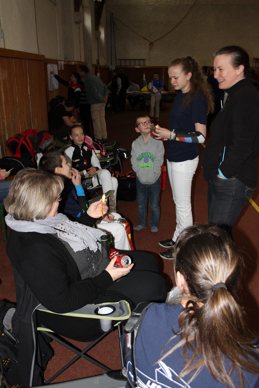 Championnat de ligue jeunes salle de Dole 1 février 2015