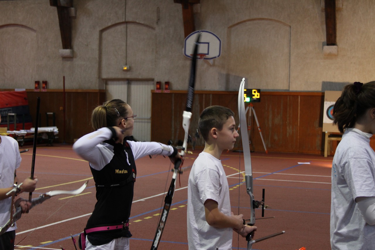 Championnat de ligue jeunes salle de Dole 1 février 2015