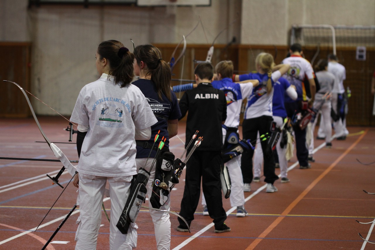 Championnat de ligue jeunes salle de Dole 1 février 2015