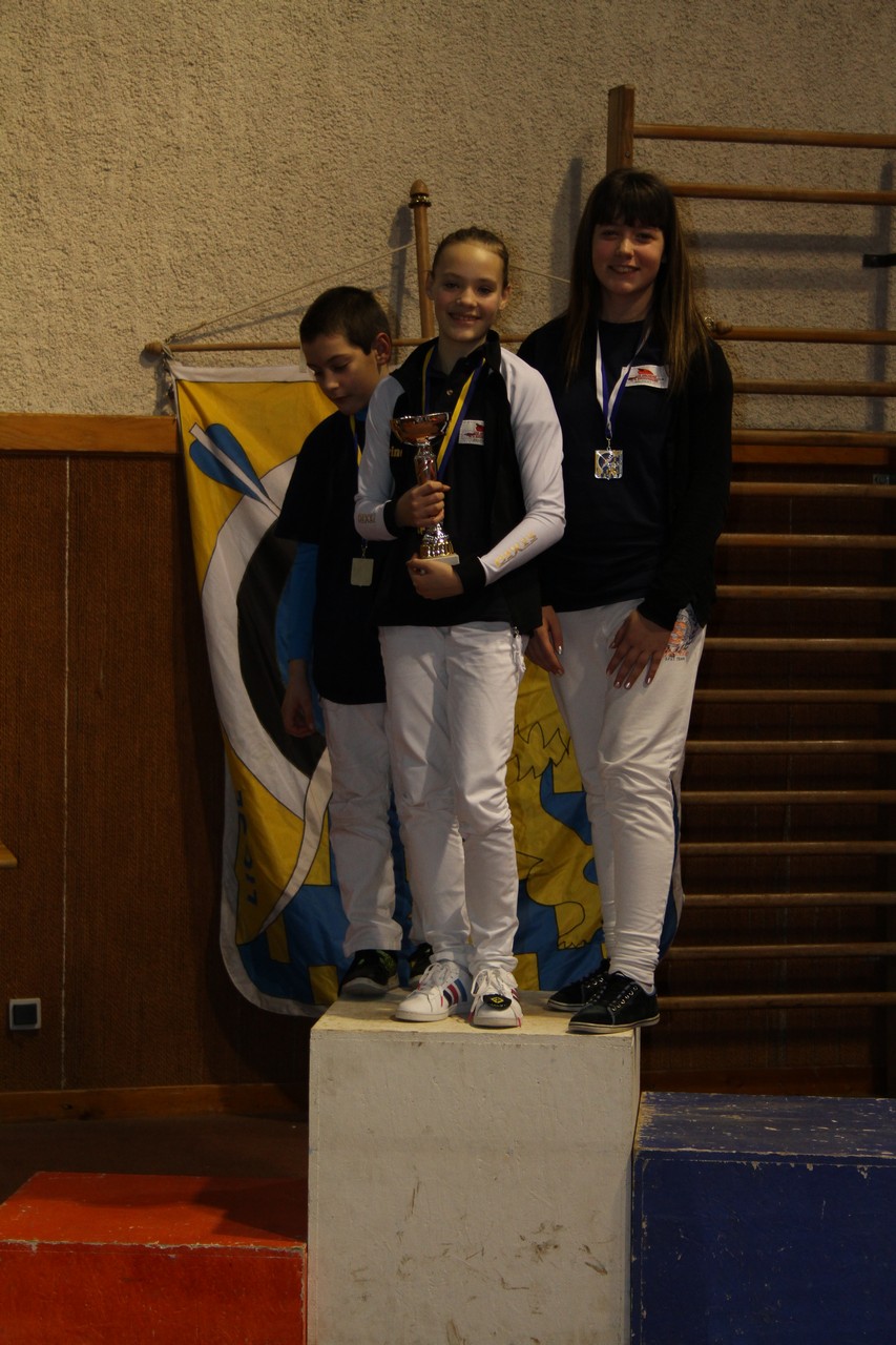 Championnat de ligue jeunes salle de Dole 1 février 2015