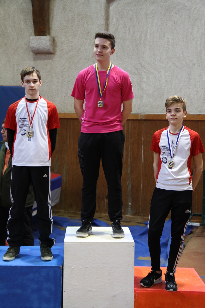 Championnat de district Franche-Comté jeunes salle de Dole 12 février 2017