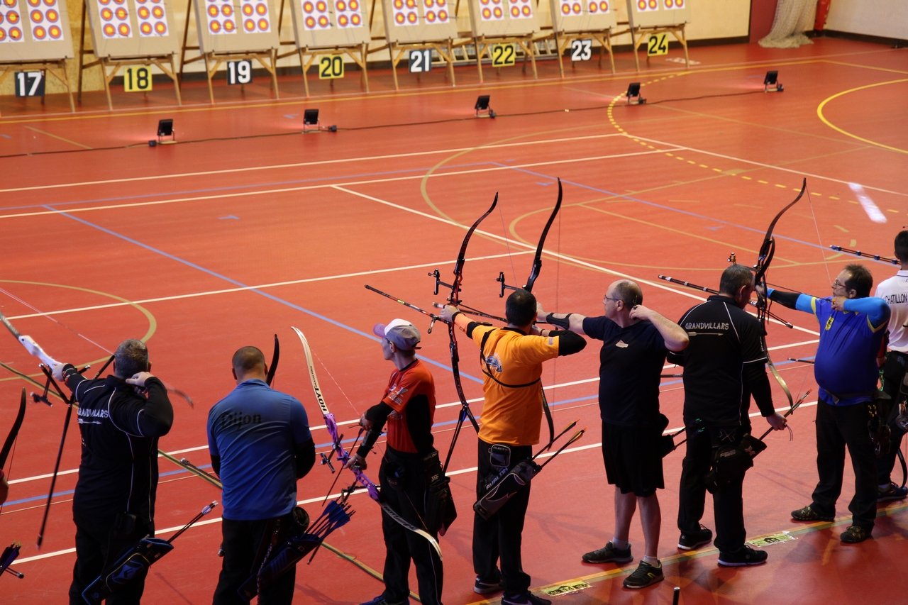 Championnat de ligue salle adulte à Meursault le 17 février 2019.