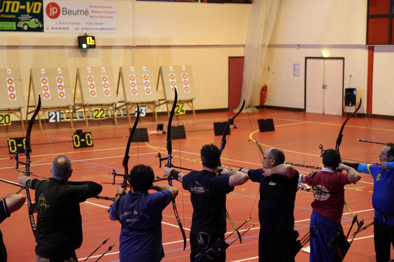 Championnat de ligue salle adulte à Meursault le 17 février 2019.