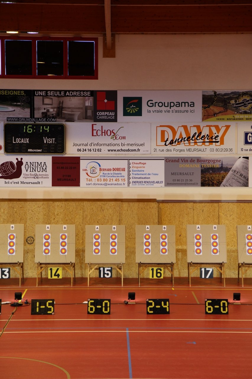 Championnat de ligue salle adulte à Meursault le 17 février 2019.