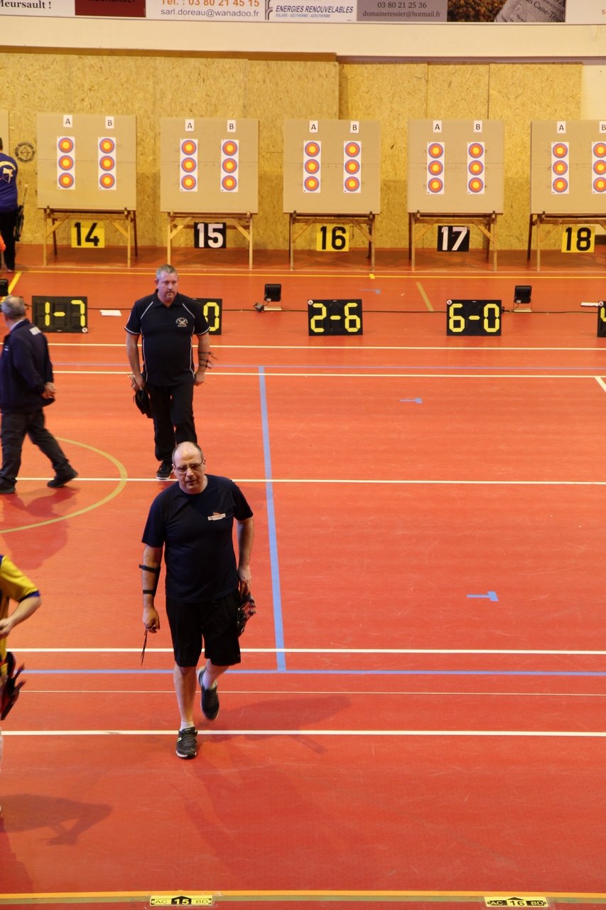 Championnat de ligue salle adulte à Meursault le 17 février 2019.