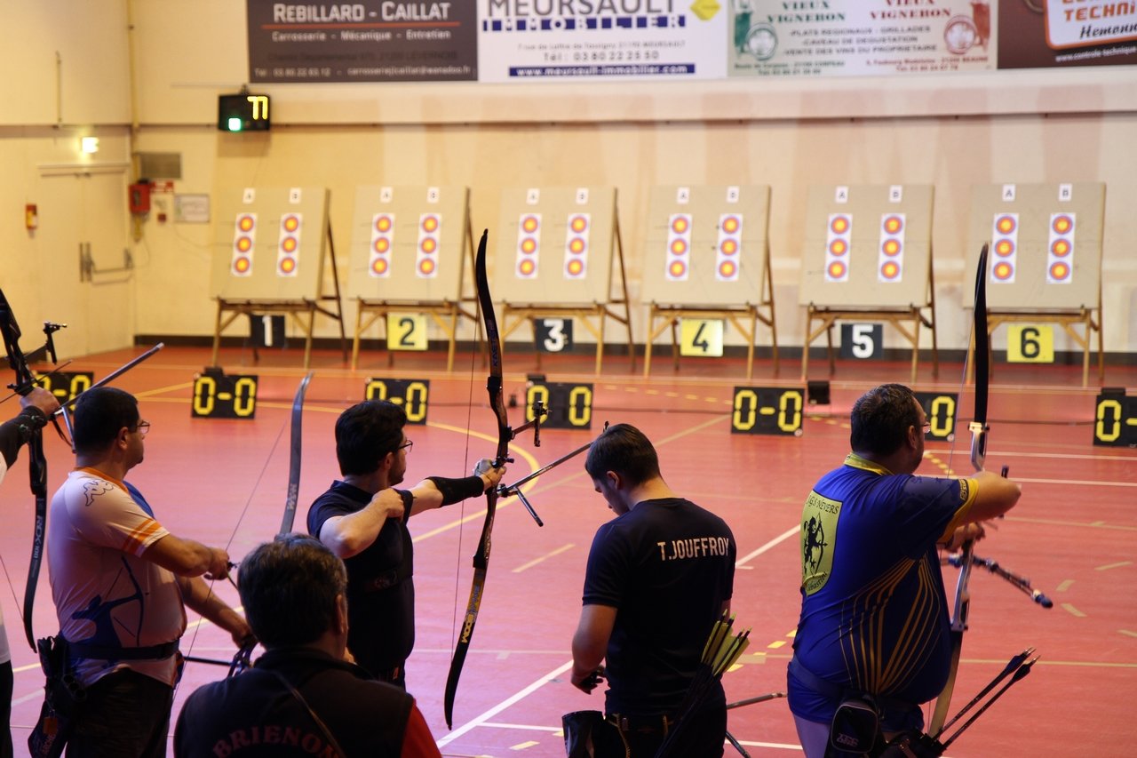 Championnat de ligue salle adulte à Meursault le 17 février 2019.